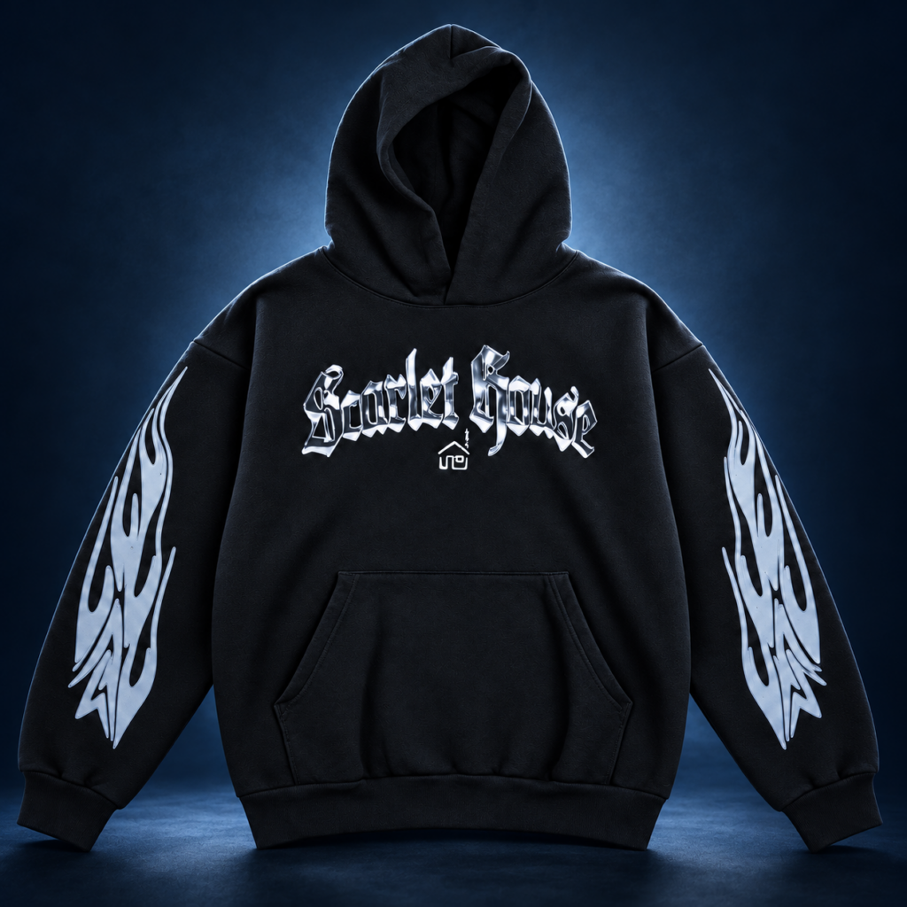 Home Page gothic scarlet house hoodie