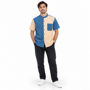 the riviera two tone textured shirt 1